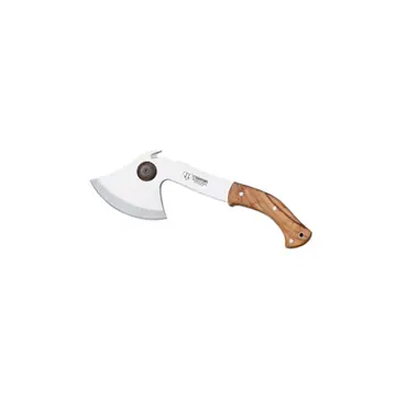 Cudeman Machado Bushcraft com Madeira de Oliveira