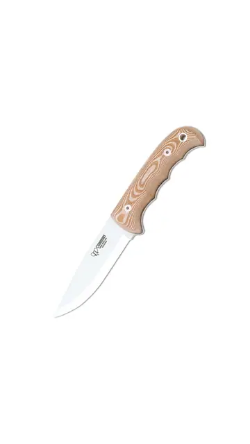 Cudeman Faca Bushcraft com Cabo em Micarta Natural