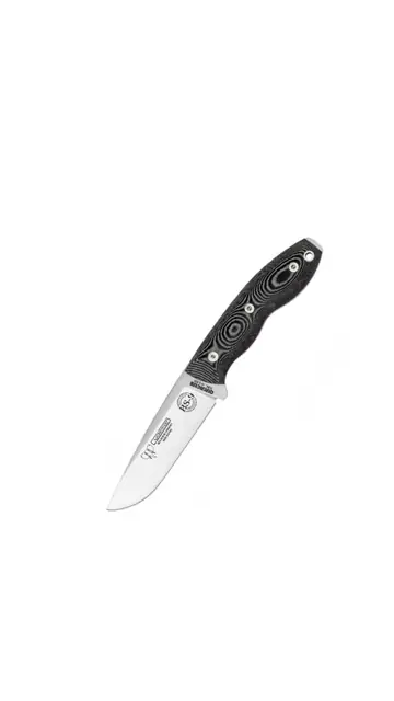 Cudeman Faca Bushcraft com Cabo em Micarta Preta