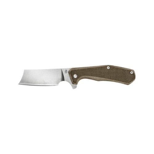 Gerber Asada Canivete Micarta Olive Fio Liso