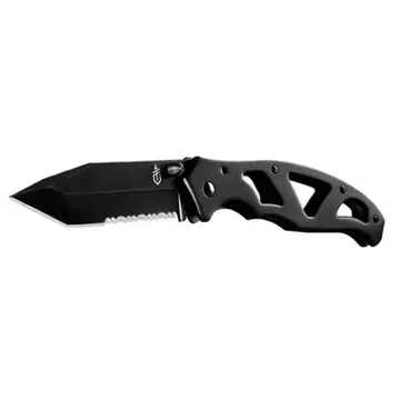 Gerber Paraframe II Tanto Preto Serrilhado
