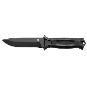 Gerber Strongarm Faca Fixa Preta Fio Liso