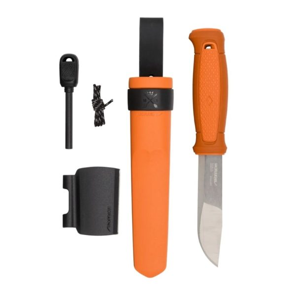 Morakniv Kansbol com kit de sobrevivência (S) – Burnt Orange
